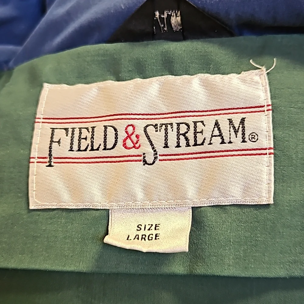 FIELD & STREAM Vintage Down Coat- L